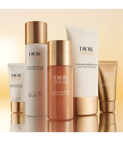 Huile solaire Dior Solar L'Huile Protectrice Visage et Corps 